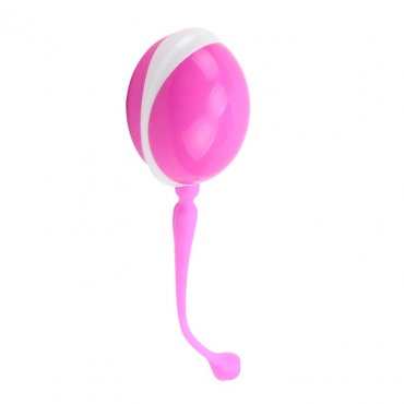 АКЦИЯ 25%! Шарик вагинальный  GEISHA LASTIC BALLS,  АВС-пластик+силикон, розовый, 3,5 см