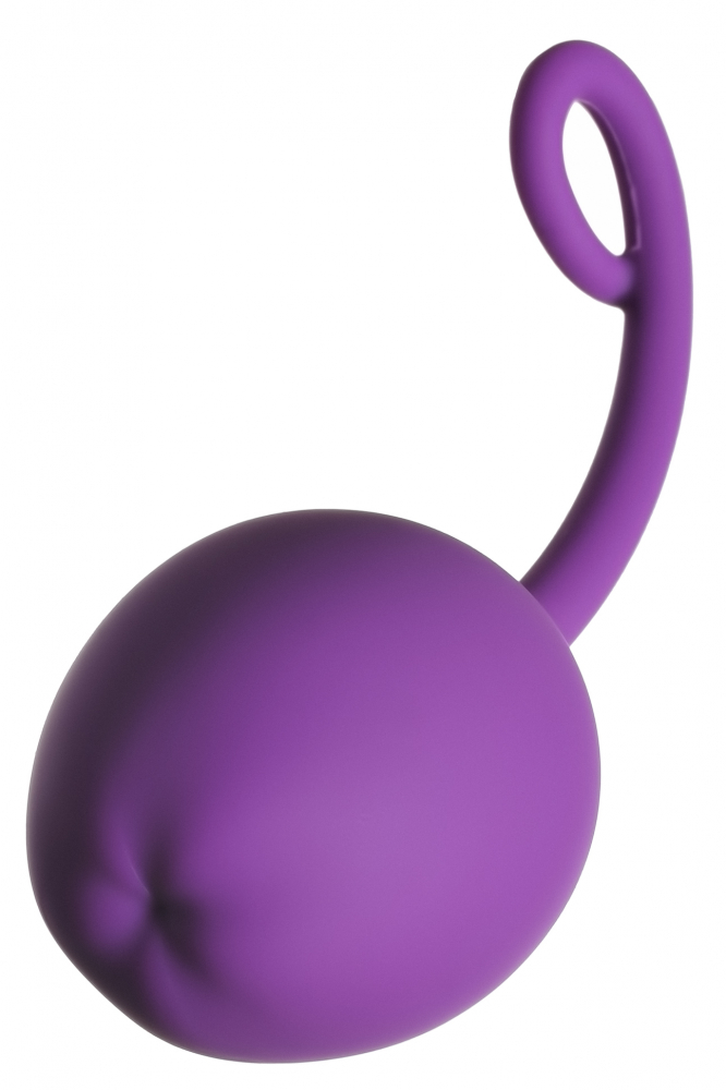 Шарик-Яблочко  со смещенным центром  EMOTIONS SWEETIE PURPLE , силикон, фиолетовое, 3,7 см 