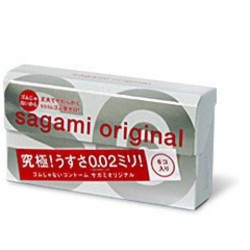  Презервативы тонкие полиуретановые SAGAMI ORIGINAL0.02, 1 шт.