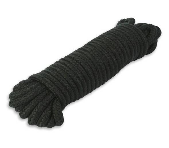  АКЦИЯ 15% Верёвка для бондажа и декоративной вязки, чёрная, 10 м