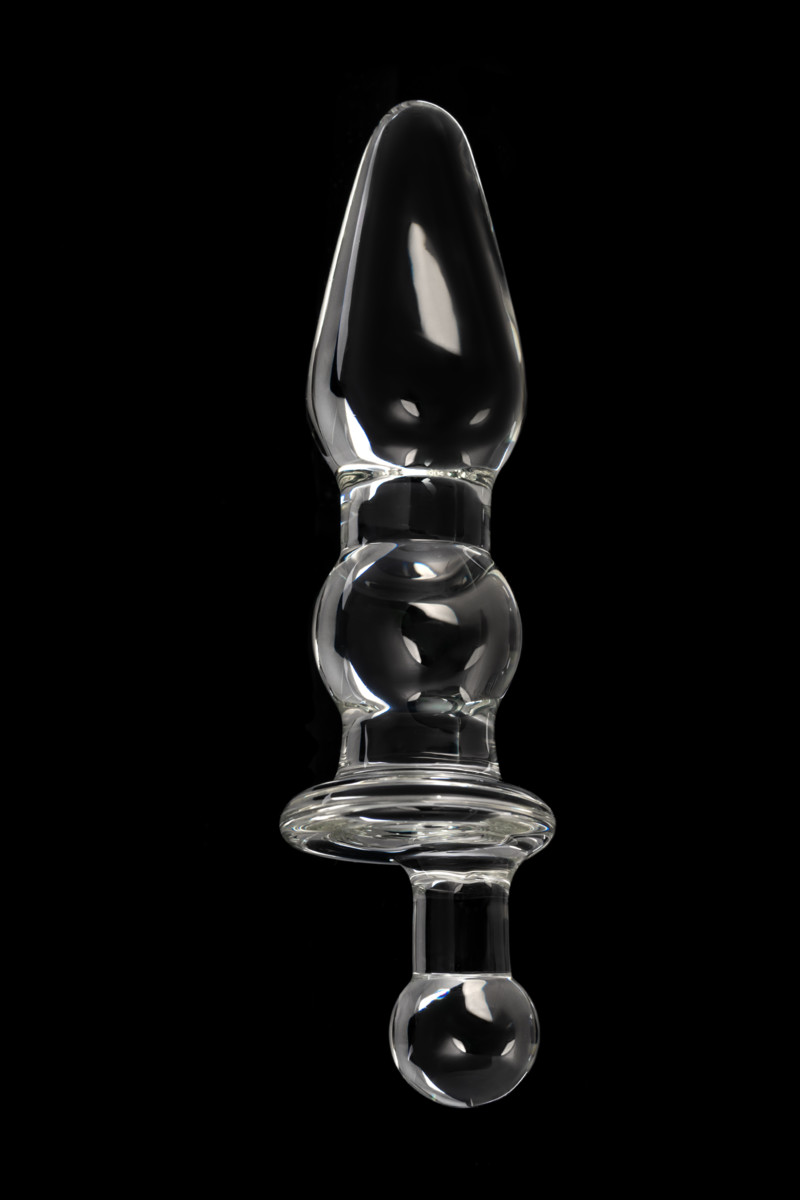 Стеклянная  прозрачная втулка  SEXUS GLASS,  17см, Ø 3,5 см