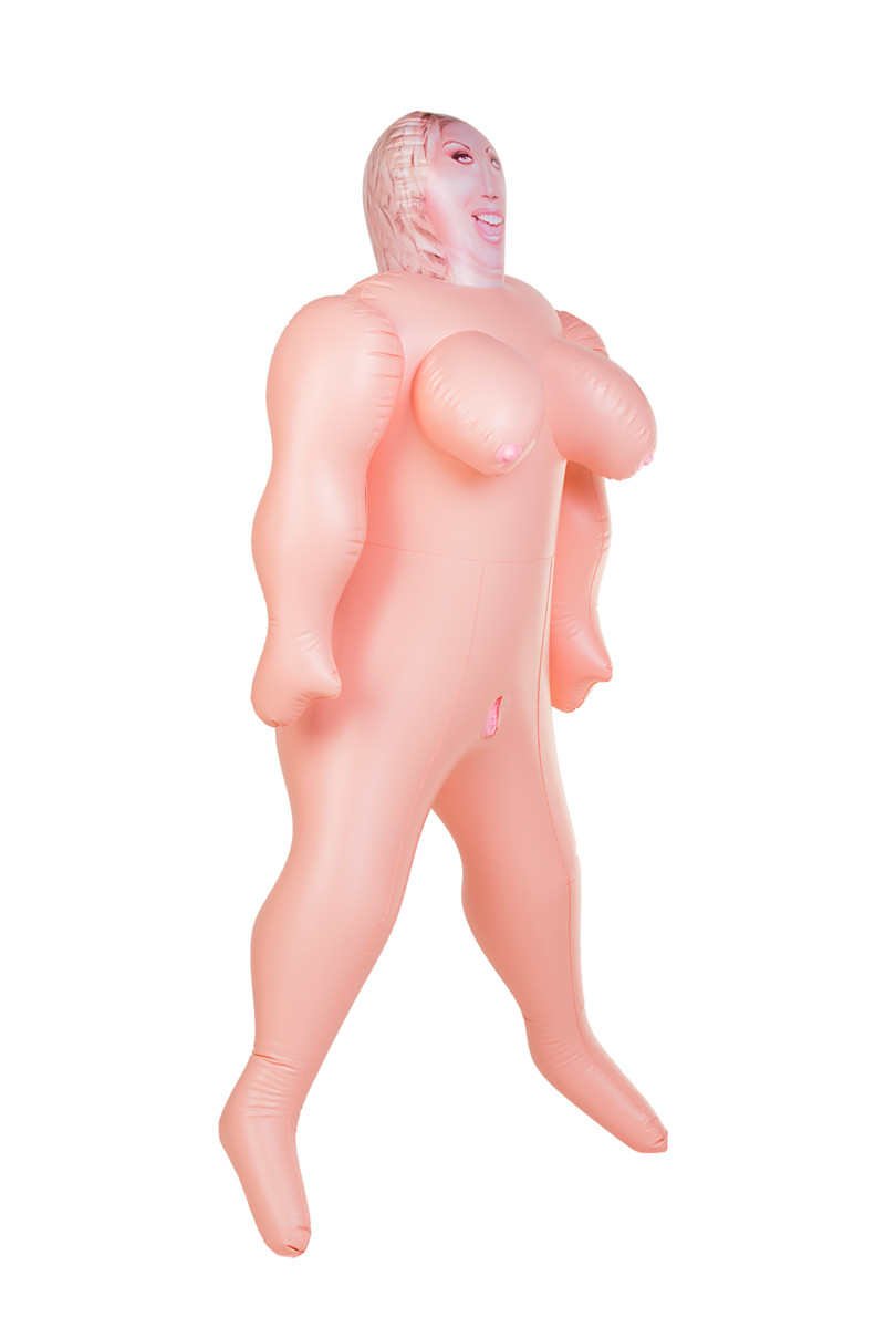 Кукла надувная ТОЛСТУШКА Dolls-X  полноразмерная, с большим бюстом