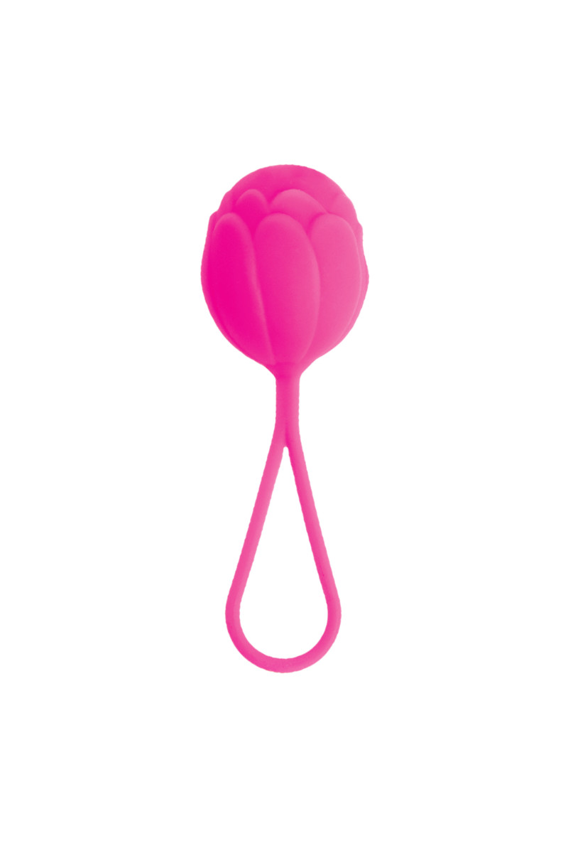 	Вагинальный шарик TOYFA A-TOYS  со смещённым центром тяжести, силикон, розовый, 3,5 см
