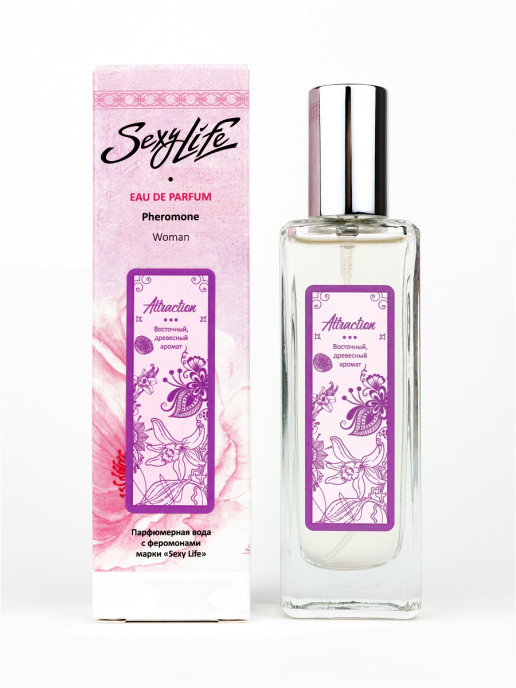 Женская парфюмерная вода SEXY LIFE ATTRACTION  с феромонами, 30 мл