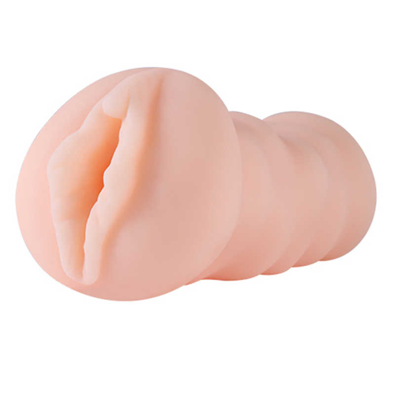 Реалистичный односторонний мастурбатор REAL WOMEN VIBRATION с вибрацией, ТПР, телесный, 14х9 см