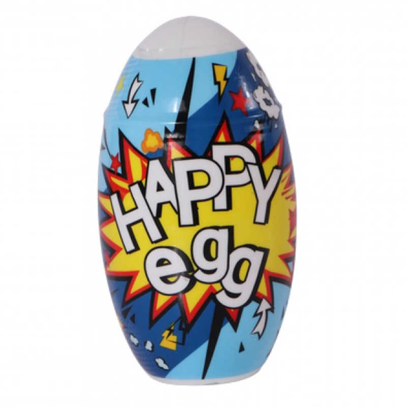 Мастурбатор в форме яйца HAPPY EGGS в ассортименте, телесный, 15,5(8,2) см