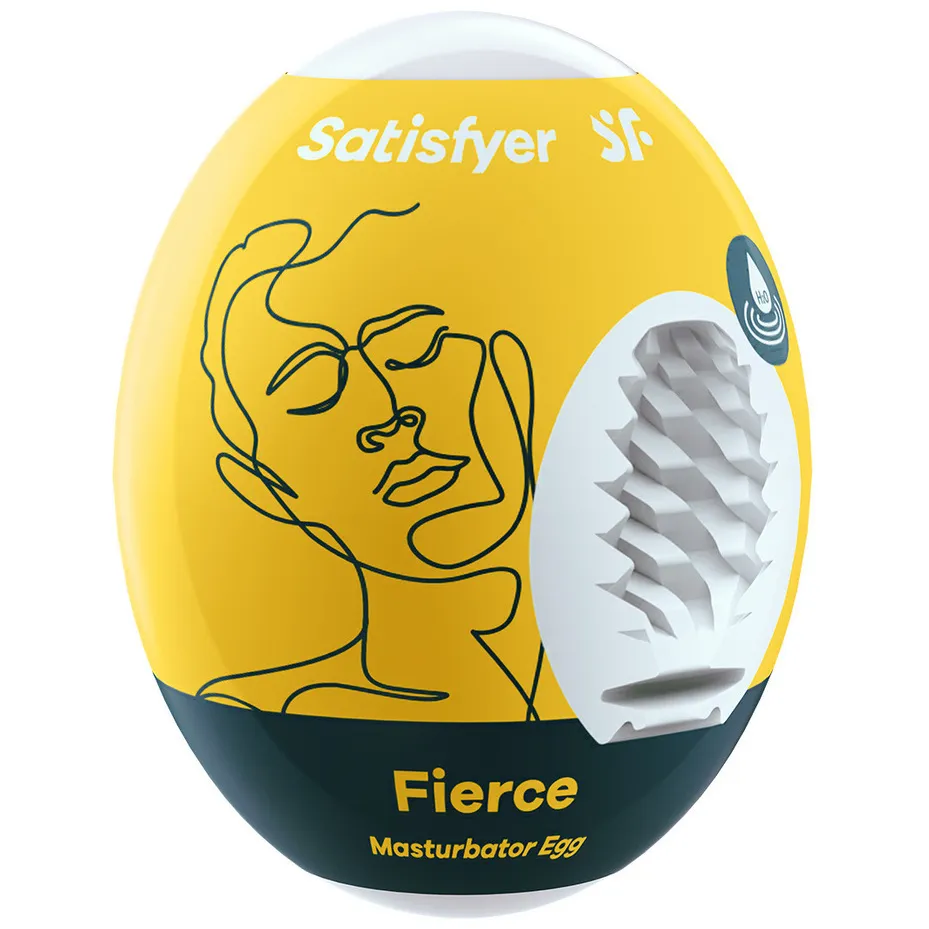  Мастурбатор - яйцо SATISFYER FIERCEY, ТПЕ, 7 x 5 см