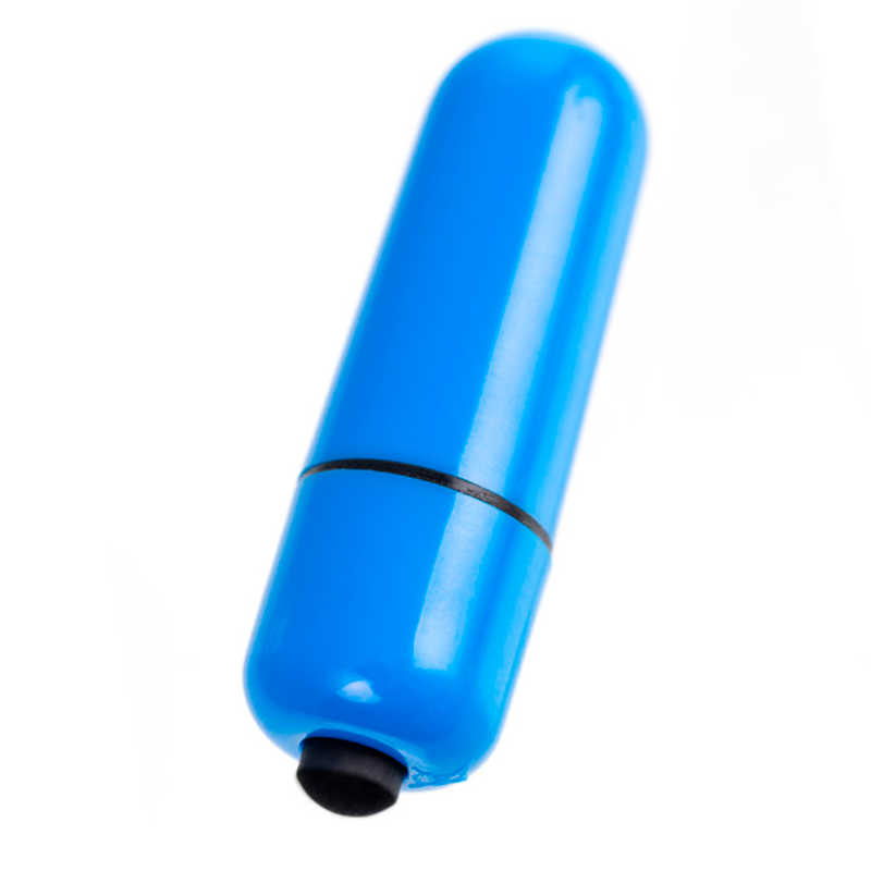 Вибропуля A-TOYS BRAZ, ABS пластик 10 режимов, синий, 5,5 см. Ø1,7