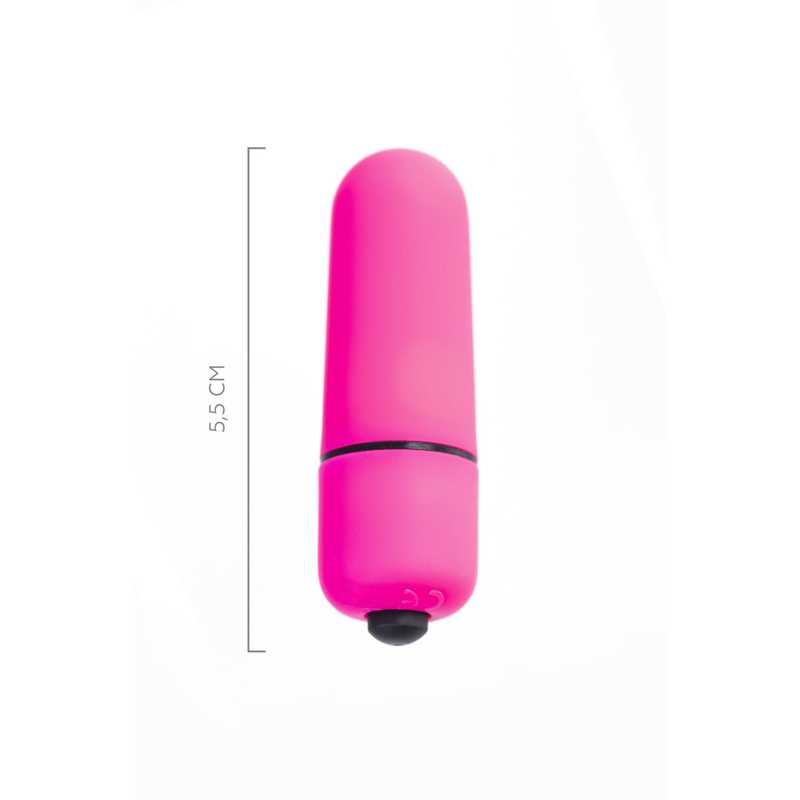 Вибропуля A-TOYS ALLI, ABS- пластик 1 режим, розовый, 5,5 см, Ø 1,7 см