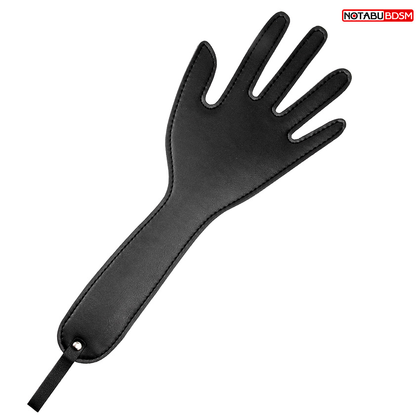 Шлёпалка в виде руки, черная,   36 см 