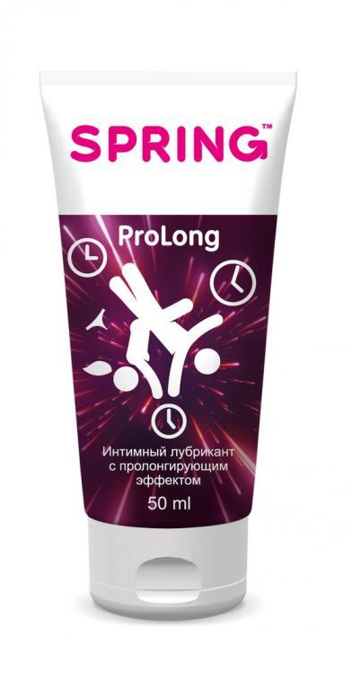  Продлевающий интимный любрикант SPRING™ ProLong на водной основе, 50 мл