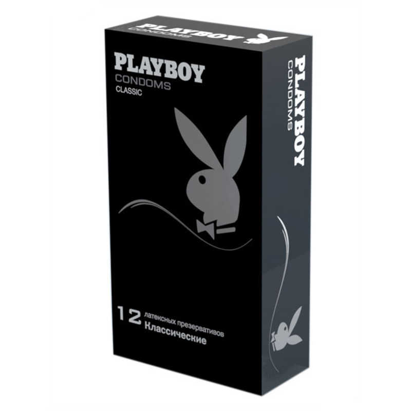 Классические презервативы  CLASSIC PLAYBOY, 12 шт.
