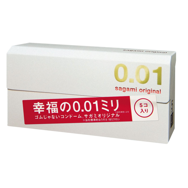 Ультратонкие полиуретановые презервативы Sagami Original 0,01, 1 шт