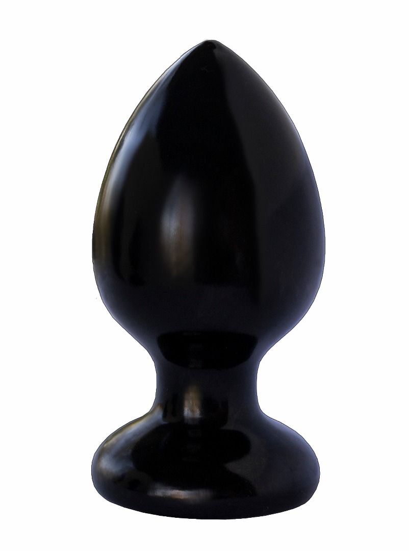 	Анальная втулка BLACK MAGNUM, силикон, черная, 11,5х6 см