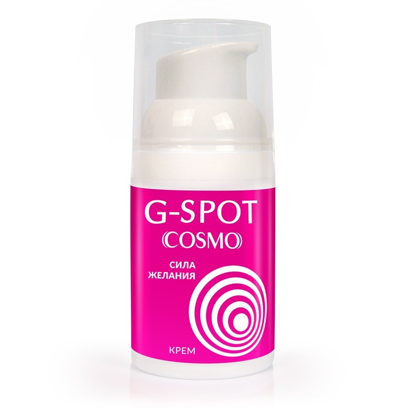 Активно стимулирующий крем - Жидкий Вибратор G-SPOT серии COSMO, дозатор, 28 гр  