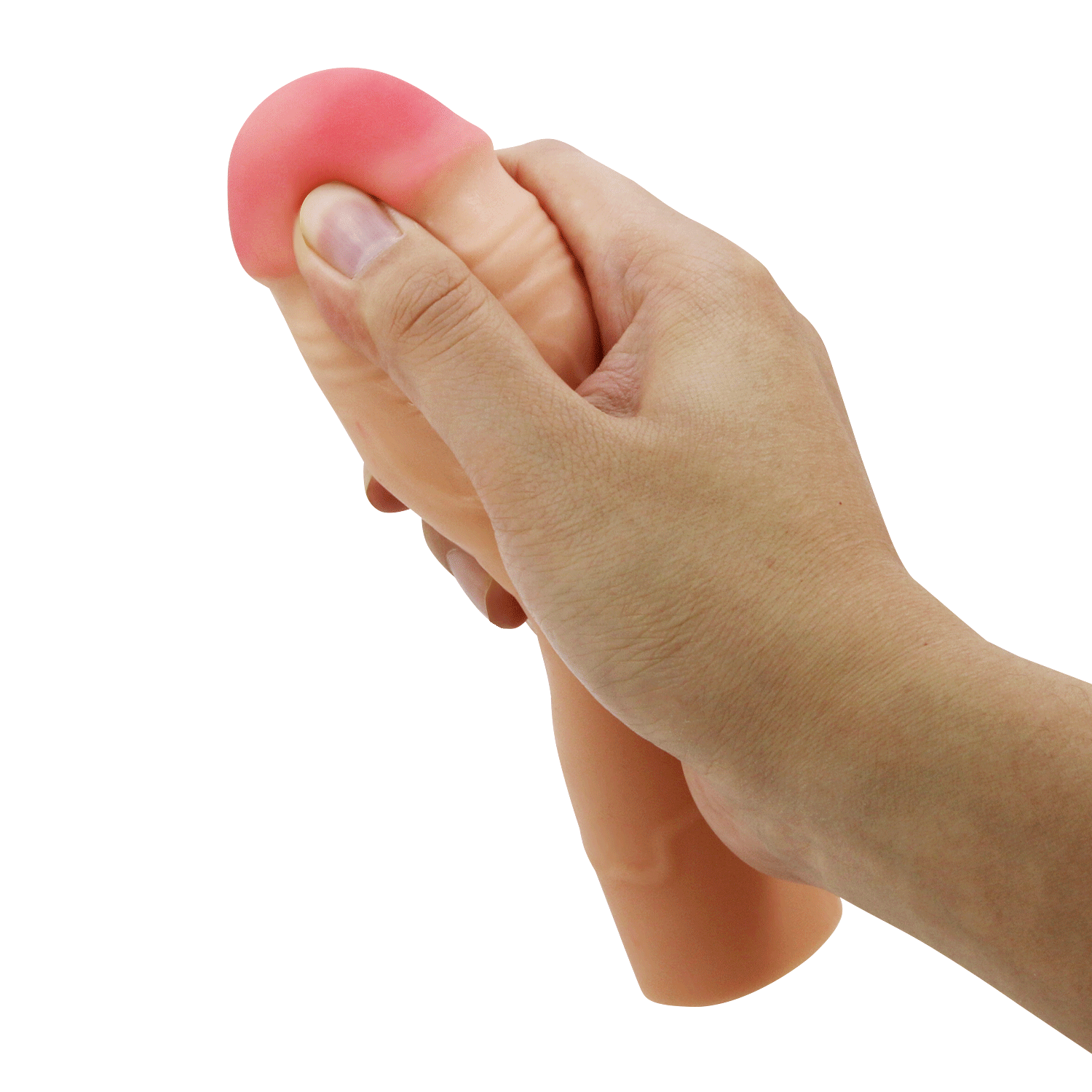 Насадка (удлинение 5 см + утолщение), ТПЕ, телесная, 18х3,9 см