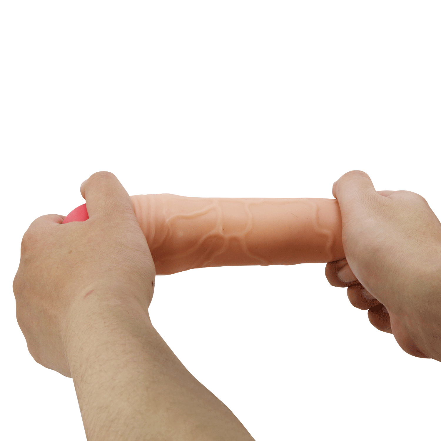 Насадка (удлинение 2,5 см + утолщение), ТПЕ, телесная, 16,5х3,8 см