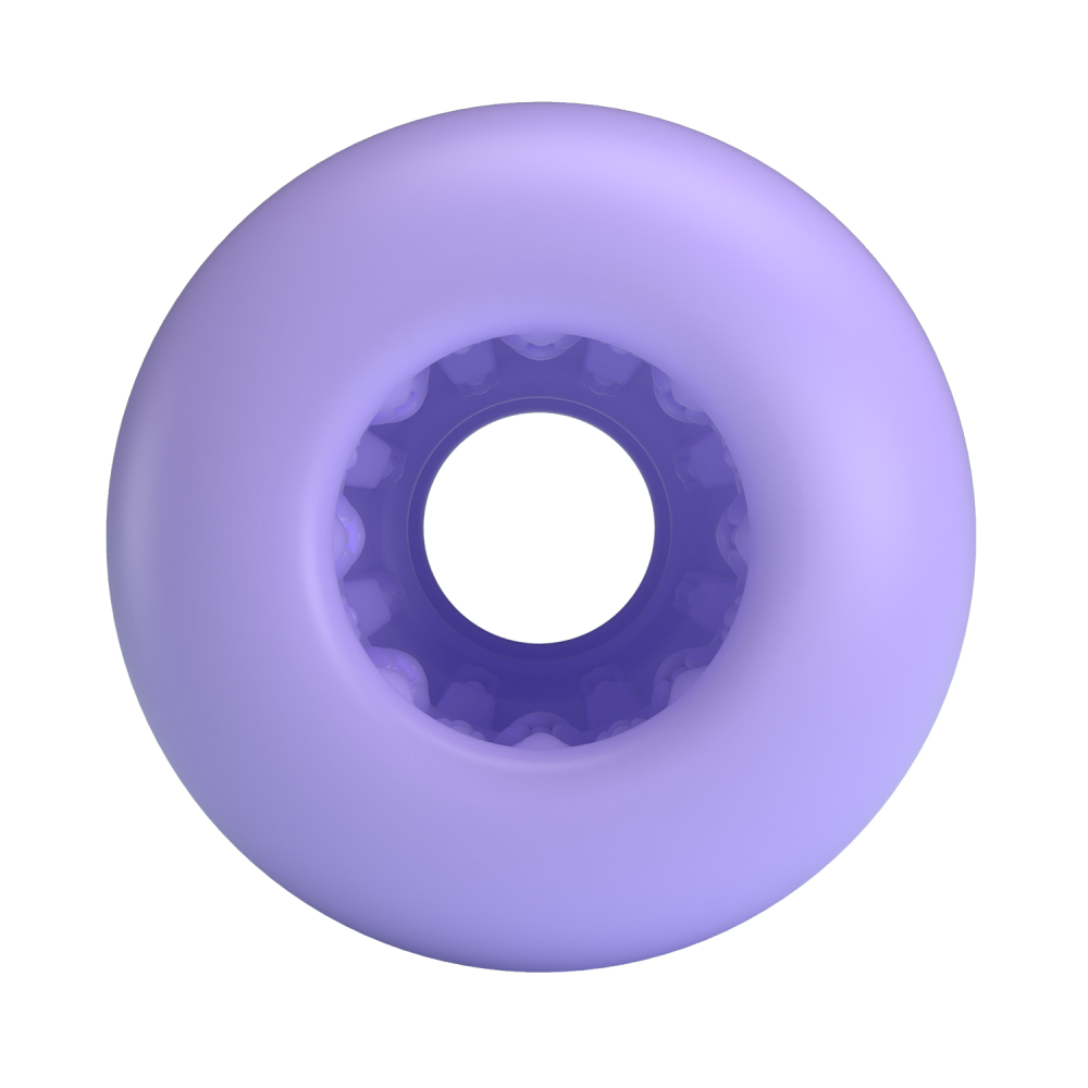 Компактный маструбатор CARY с тестурированным каналом, силикон, сиреневый, 6х6 см