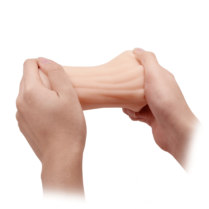 Мастурбатор-Вагина CINDY реалистичный, внутренний рельеф, ТПЕ, телесный, 15х8х8 см