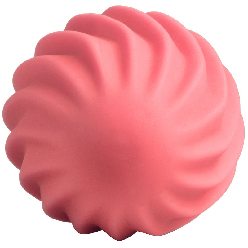 Мастурбатор POCKET с внутренним рельефом, силикон, красный, 9,5х4,8 см, вес 50 гр