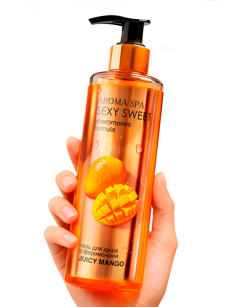 Гель для душа JUICY MANGO с феромонами, 200 мл