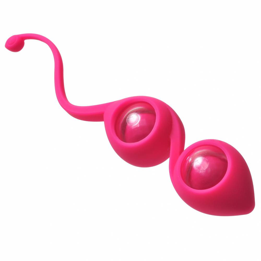 Вагинальные шарики EMOTIONS GI-GI PINK, силикон, розовые, 3,5 см
