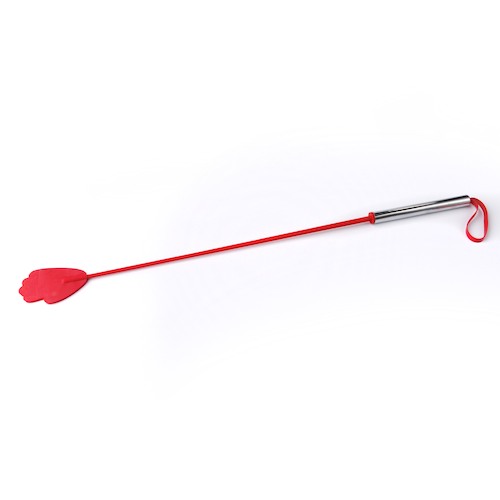 Стек с металлической ручкой, шлепком-ладошкой (латекс), красный, 62 см