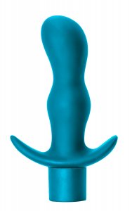 УЦЕНКА 35%! Универсальный анальный стимулятор с вибрацией SPICE IT UP TEASER AQUAMARINE,7 режимов, силикон, цвет - аквамарин, 12,7(9)х3 см (НЕ РАБОТАЕТ ВИБРАЦИЯ)