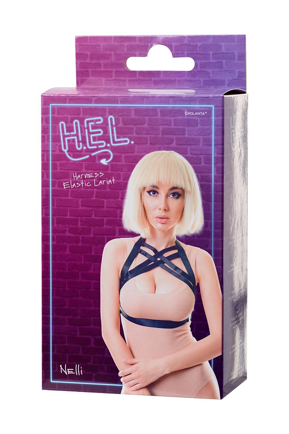 	Стреп H.E.L. NELLI, текстиль, черный, разм. OS