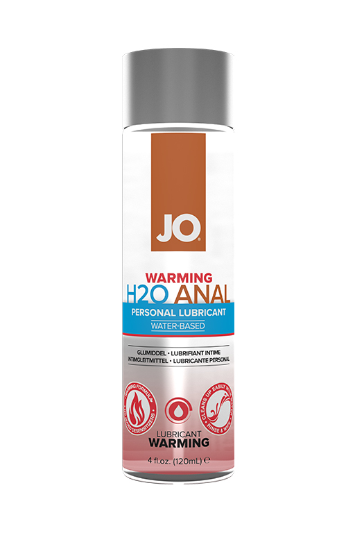 Анальный возбуждающий любрикант на водной основе JO Anal H2O Warming,120 мл