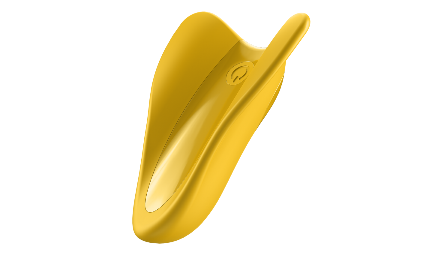 Вибратор на палец SATISFYER P HIGH FLY, силикон, 12 режимов, желтый,  7х5 см