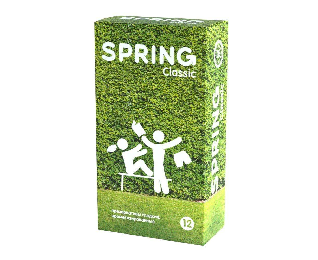УЦЕНКА Классические презервативы SPRING CLASSIC, 12 шт.  (сроки годности)