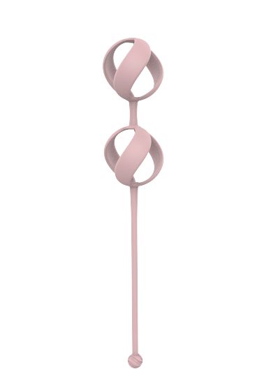 АКЦИЯ 20%! Набор сменных вагинальных шариков LOVE STORY VALKYRIE PINK, силикон, розовые, 2,9 см, вес 25, 35, 44, 55 гр 