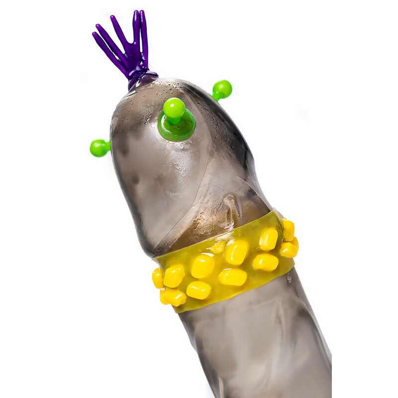 Эксклюзивный черный презерватив Luxe EXTREME BLACK   ХОЗЯИН ТАЙГИ (АБРИКОС), 1 шт.