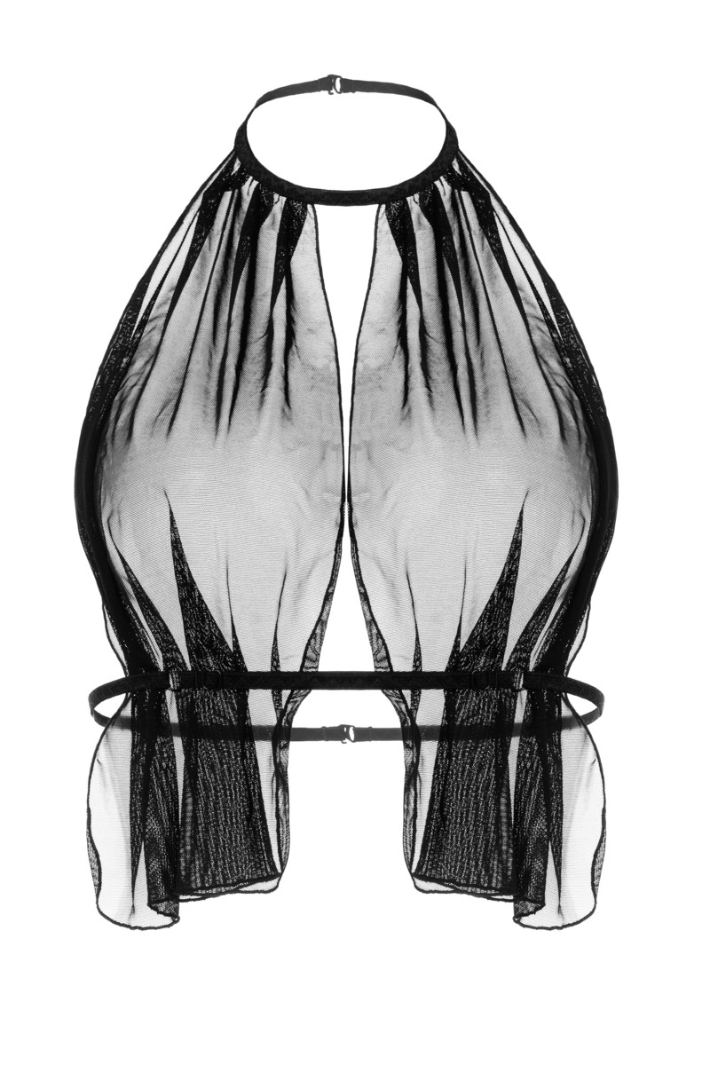 Бралетт с пояском EROLANTA CLARA, чёрный, разм. 42-46 