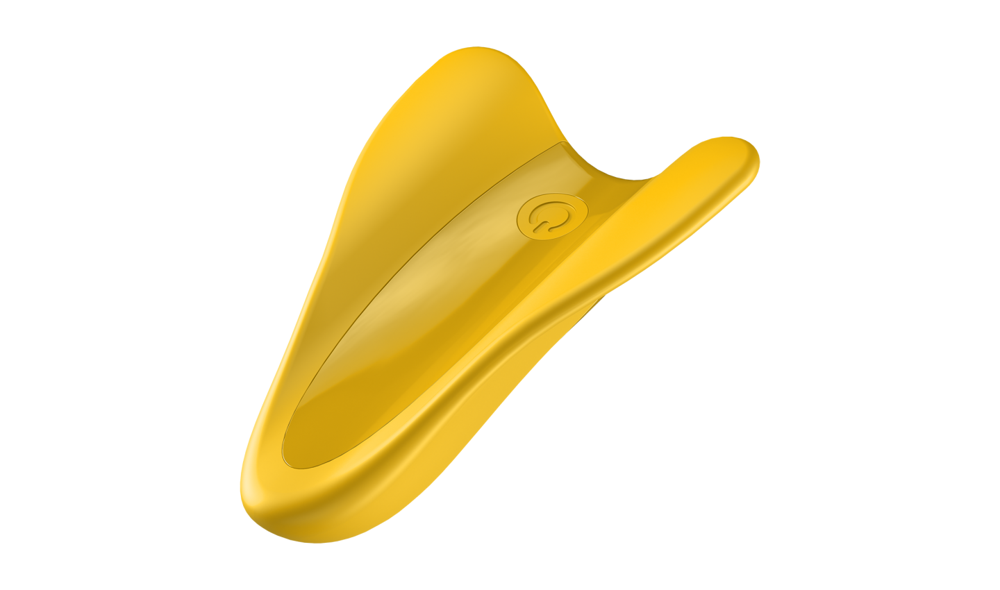 Вибратор на палец SATISFYER P HIGH FLY, силикон, 12 режимов, желтый, 7х5 см