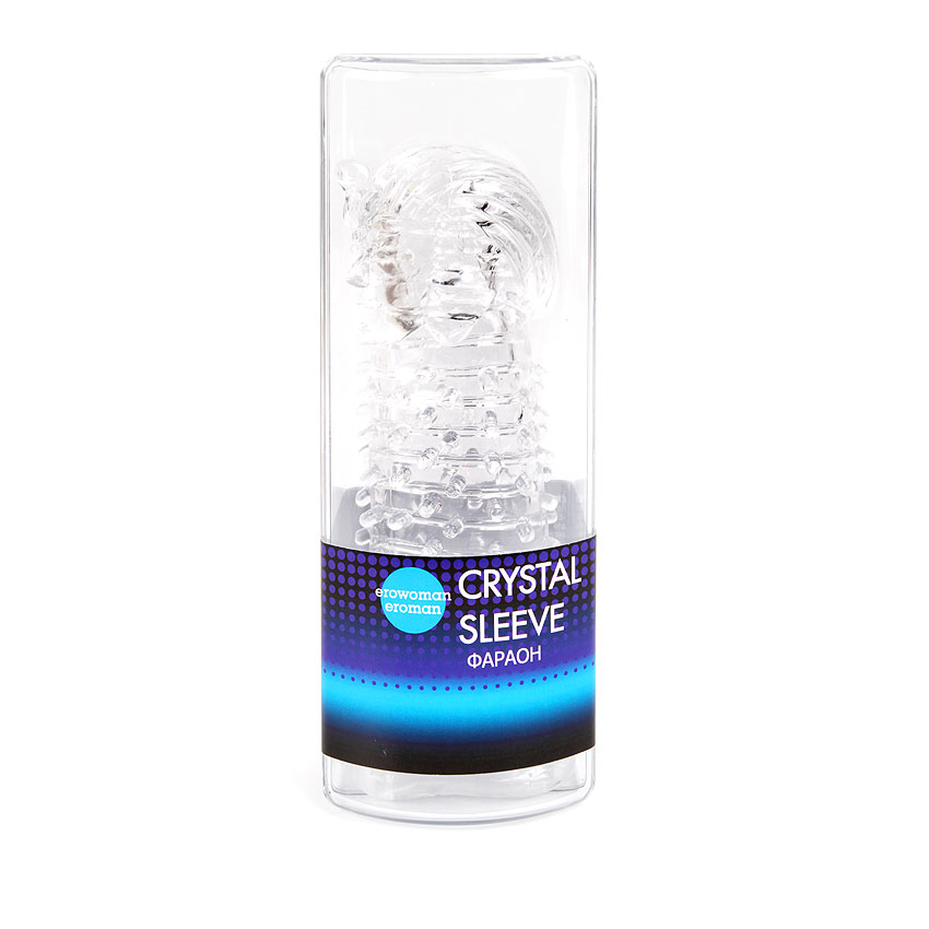 Насадка закрытая CRYSTAL SLEEVE ФАРАОН L 135 мм D 22 мм 