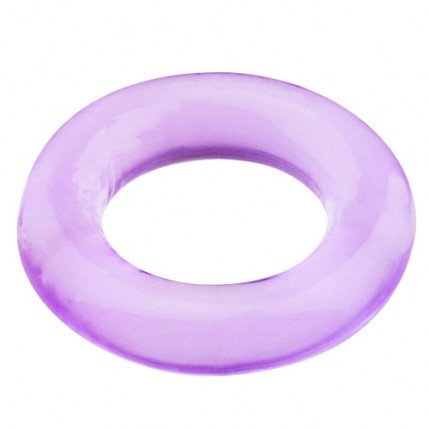 Эрекционное кольцо Ever-Star  силикон, прозрачно-фиолетовое,  3 см