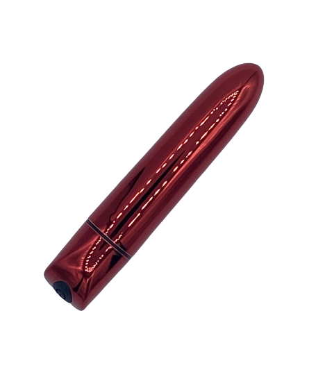 Перезаряжаемая вибропуля KEENIGH RED, аккумулятор, 12 режимов, силикон+ABS-пластик,  9,2х1,8 см