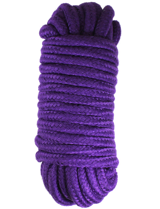 АКЦИЯ 15% Верёвка для бондажа и декоративной вязки, фиолетовая, 10 м