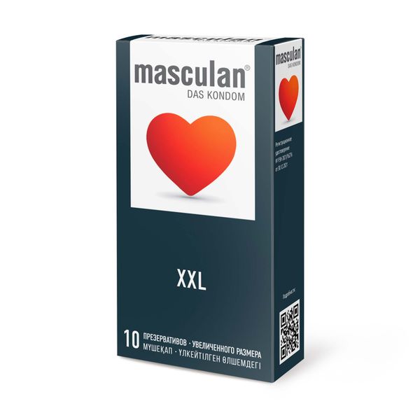 Презервативы MASCULAN   XXL, увеличенного размера, 10 шт.