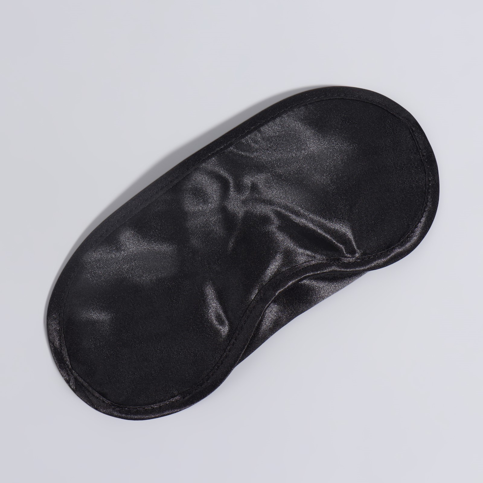 Маска с носиком, двойная резинка, 19 × 8,5 см, цвет чёрный