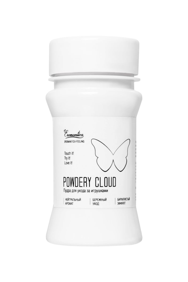 Пудра для ухода за игрушками Eromantica  POWDERY CLOUD, без аромата, 40 гр