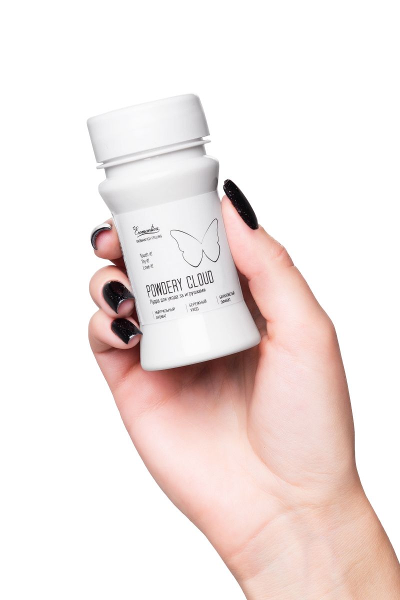 Пудра для ухода за игрушками Eromantica  POWDERY CLOUD, без аромата, 40 гр