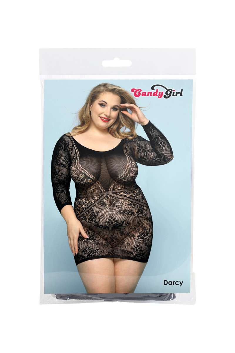 Платье  DARCY от  Candy Girl, черное, разм. 2XL