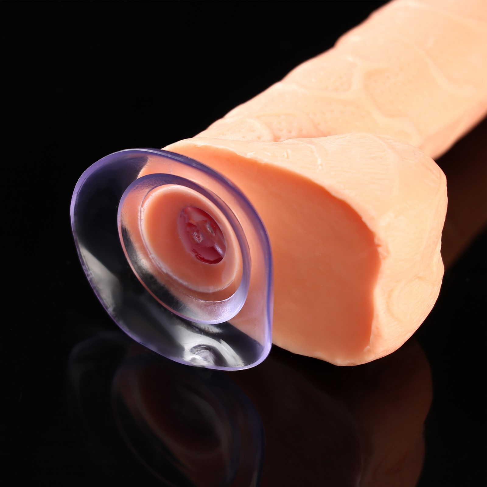 Фигурное мыло ПЕНИС на присоске, телесное, 13 см, 105 гр