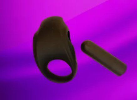 Набор секс игрушек для пар из 5 предметов, пульт ДУ,  USB, силикон, черный