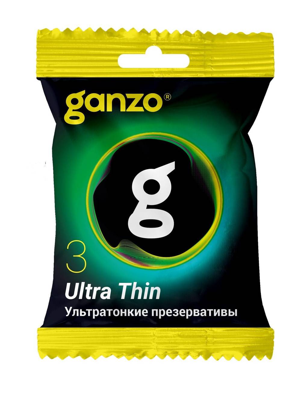 Презервативы ультратонкие GANZO ULTRA THIN,  3 шт. 