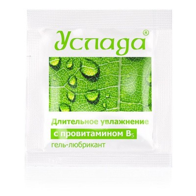 Гель-любрикант УСЛАДА, провитамин В5, саше, 4 гр