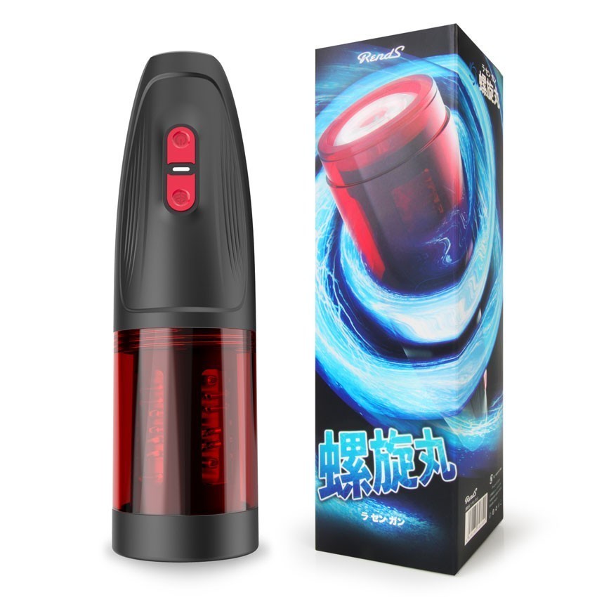 Автоматический вибро-мастурбатор, 10 возвратно-поступательных движений, 10 режимов ротации, длина 28 см, диаметр 8,2 см 